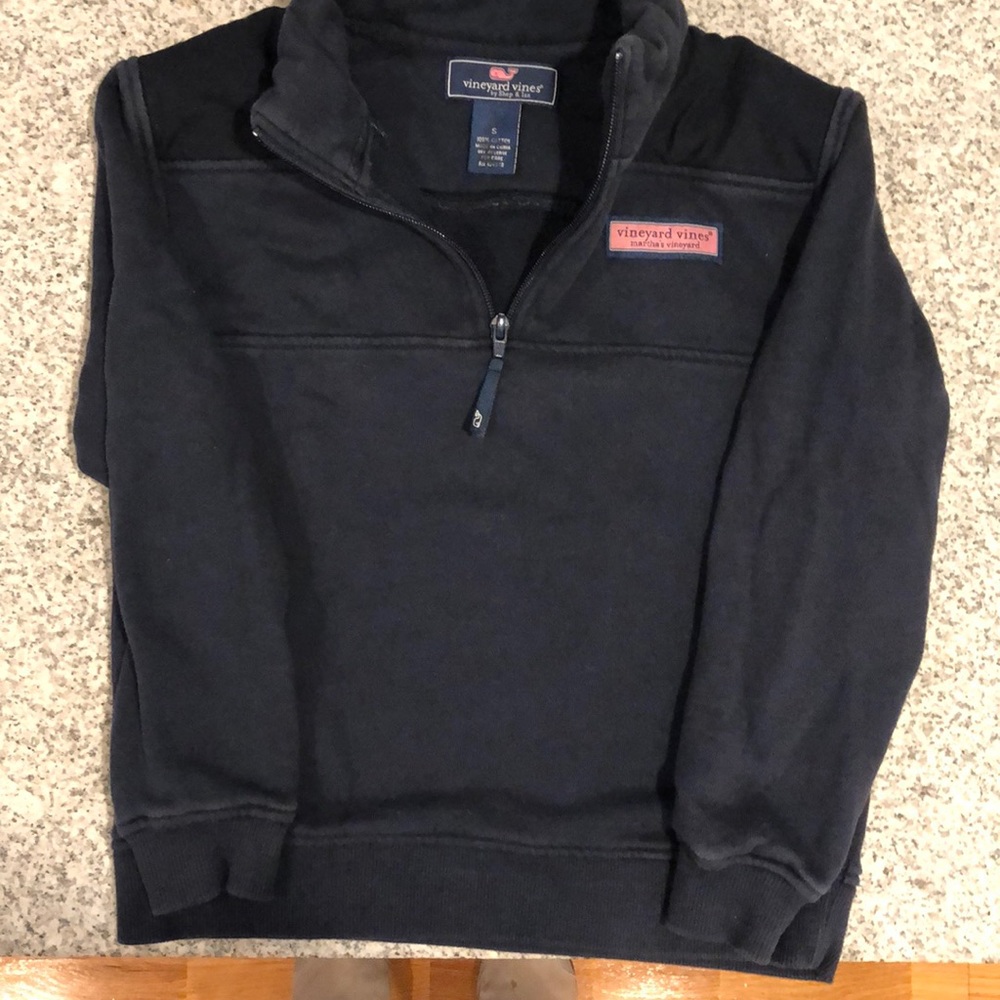 Boys size Small Vineyard Vines Shep Shirt Navy